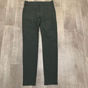 Womens Athleta Wander Stash Skinny Cargo Olive Green‎ Pants